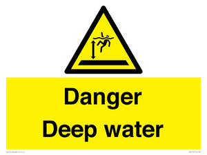 Danger Deep water